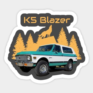 K5 BLAZER T-SHIRT Sticker